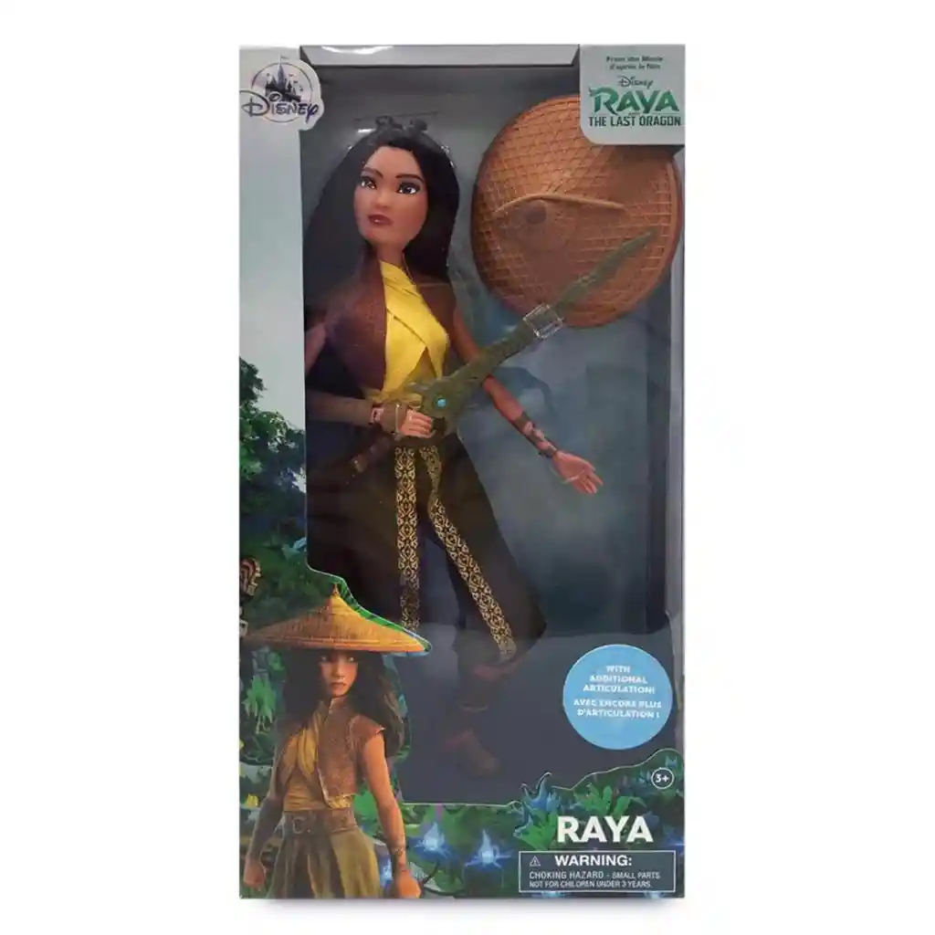 Disney Princesa Raya Y El Ultimo Dragon Muñeca Clasica