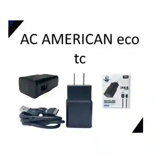 Cargador Para Celular, Ac American Eco Tc