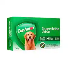  Jabon Para Perros CanAmor Insecticida Antipulgas 90Gr 