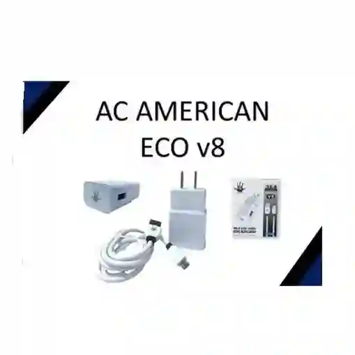 Cargador Para Celular, Ac American Eco V8