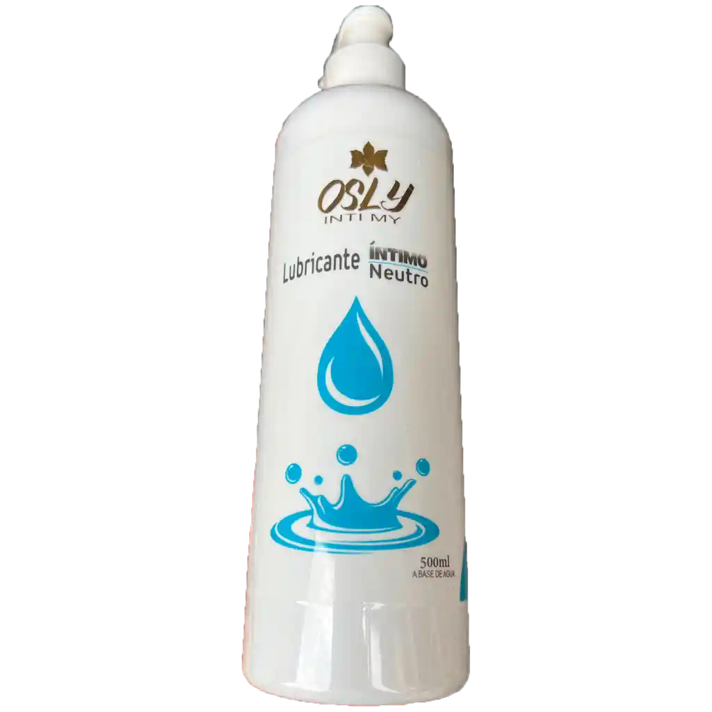 Medio Litro Lubricante De Agua 500ml Intimo Neutro A Base De Agua