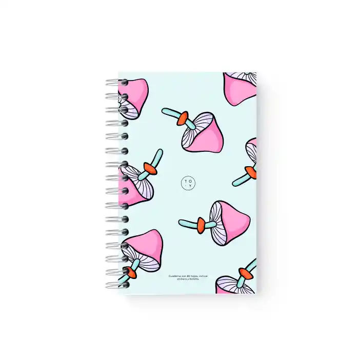 Little Notebook Funghi World Cuadriculado