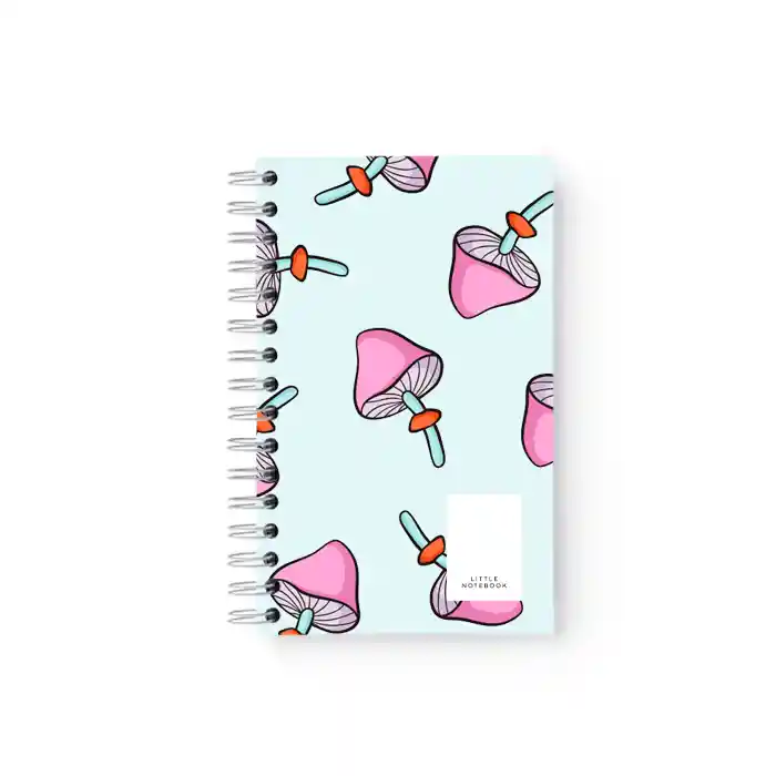 Little Notebook Funghi World Cuadriculado