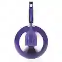 Sartén Con Espátula Aspiración 24cm - Morado