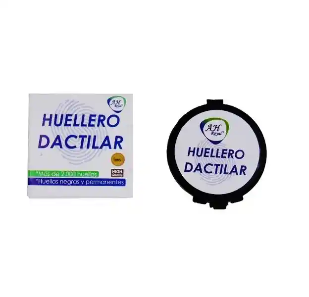 Huellero Ah Royal Dactilar Pequeño