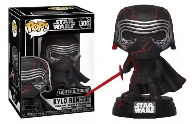 Funko Pop Original Kylon Rwn Supreme Leader Con Luces Y Sonido Star Wars