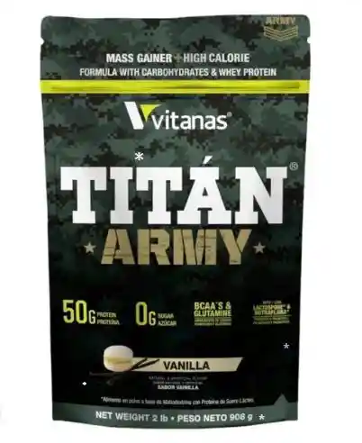 Titan Army 2 Lb Vainilla- Vitanas