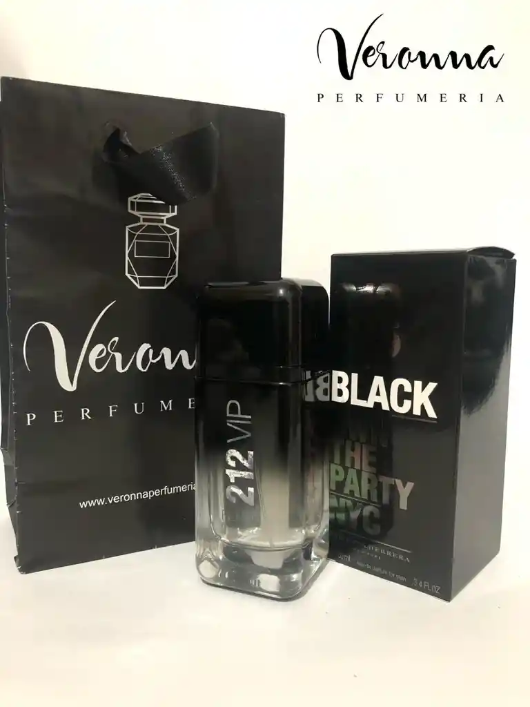 212 Vip Black Carolina Herrera + Decant