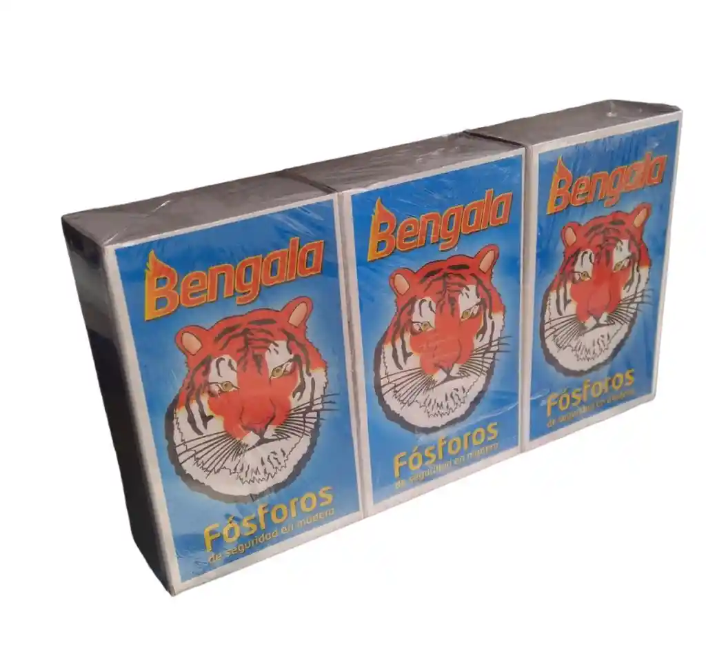 Fósforos Bengala De Seguridad En Madera