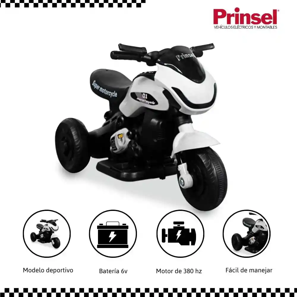 Prinsel motocicletas eléctricas para niños 