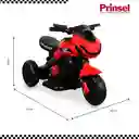 Prinsel Moto New Colors Red 6v