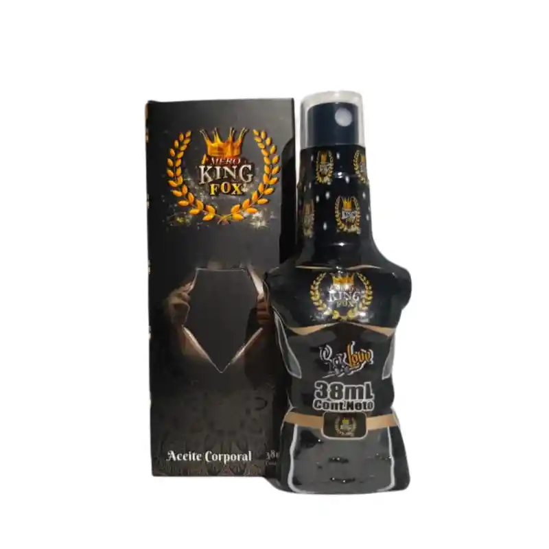 Retardante Masculino En Spray King Fox X 38ml