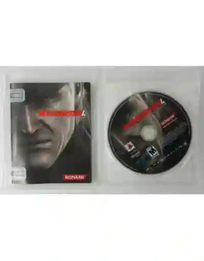 Metal Gear Solid 4 Ps3 Usado