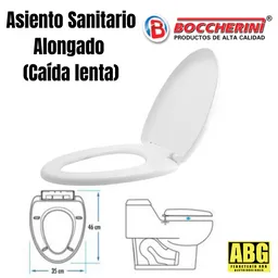 Asiento Sanitario Alongado Boccherini (caída Lenta)