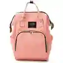 Pañalera Bolso Morral Materno De Bebe Rosa Hy-1