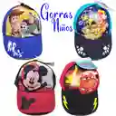 Gorras Personajes Disney Accesorios Niños Cachucha Juguetería Infantil