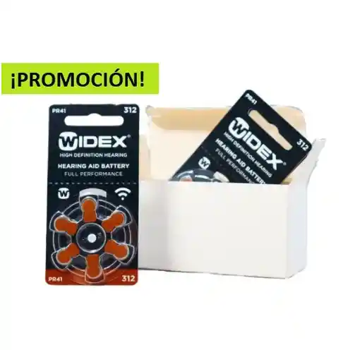 Caja Pila N°312 Widex