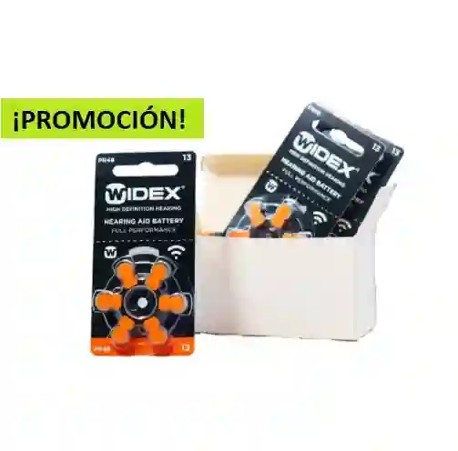 Caja Pila N°13 Widex