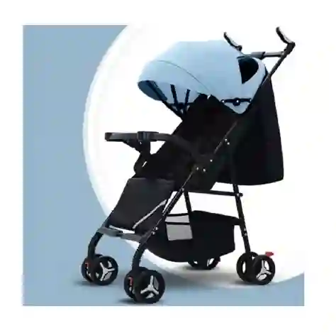 Coche Para Bebe Con Capota Expandible Fino 701-5 (azul)