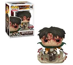 Funko Pop Battle Levi Attack On Titan Levi (bloody) (ae Exclusive)