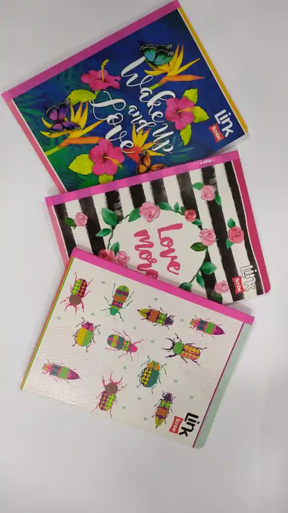 Cuaderno Cosido Cuadriculado De 100 Hojas