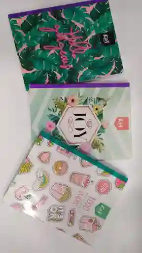 Cuaderno Cosido Cuadriculado De 100 Hojas