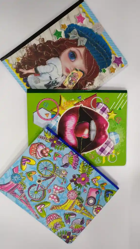 Cuaderno Cosido Cuadriculado X 100 Hojas De 24,4*19,1_marca Pekitas