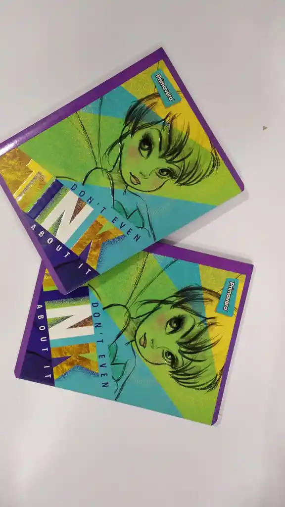 Cuaderno Cosido Cuadriculado Tink X 100 Hojas De 24*18.9_primavera