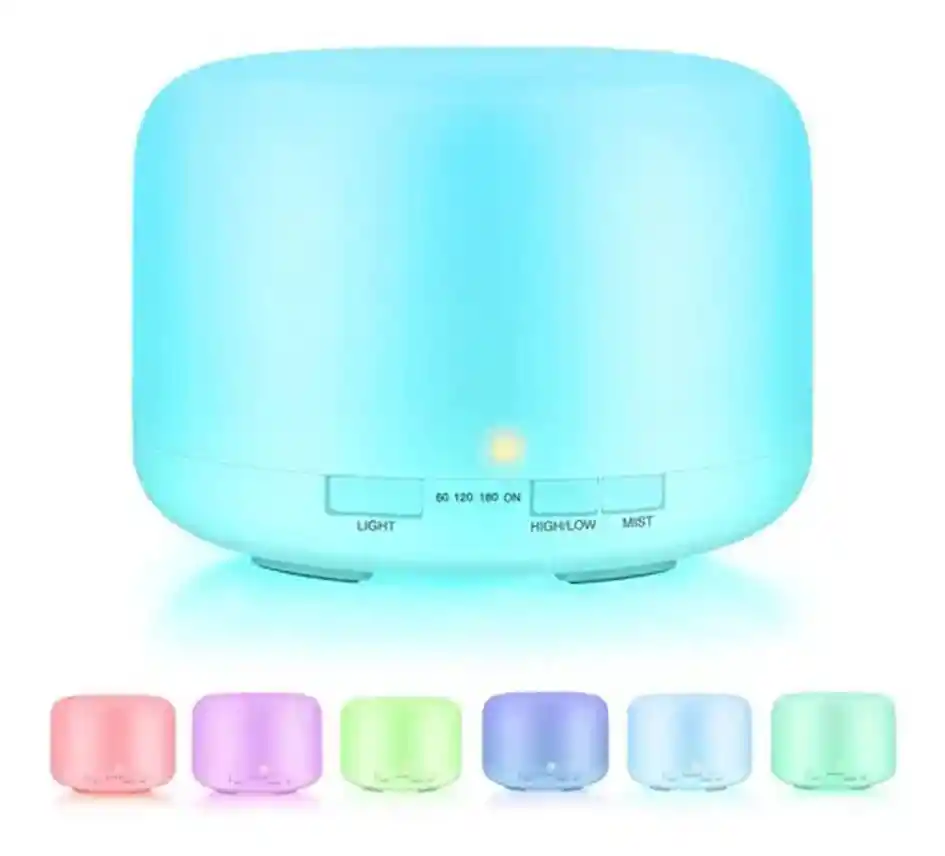 Humidificador Difusor Aroma Terapia Ambientador Led Control