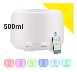 Humidificador Difusor Aroma Terapia Ambientador Led Control