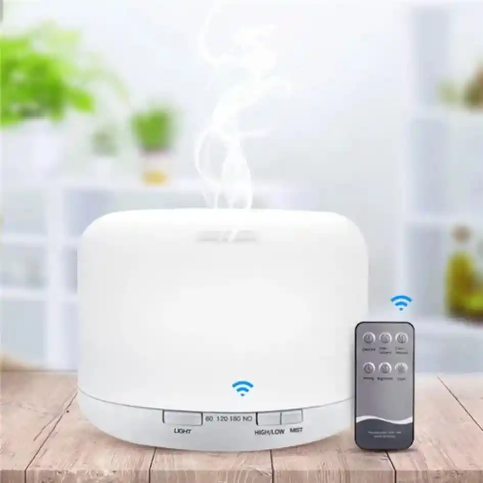 Humidificador Difusor Aroma Terapia Ambientador Led Control