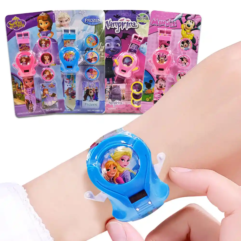 Relojes Personajes Juguetes Lanzadores Tazos Juguetereia Niñas