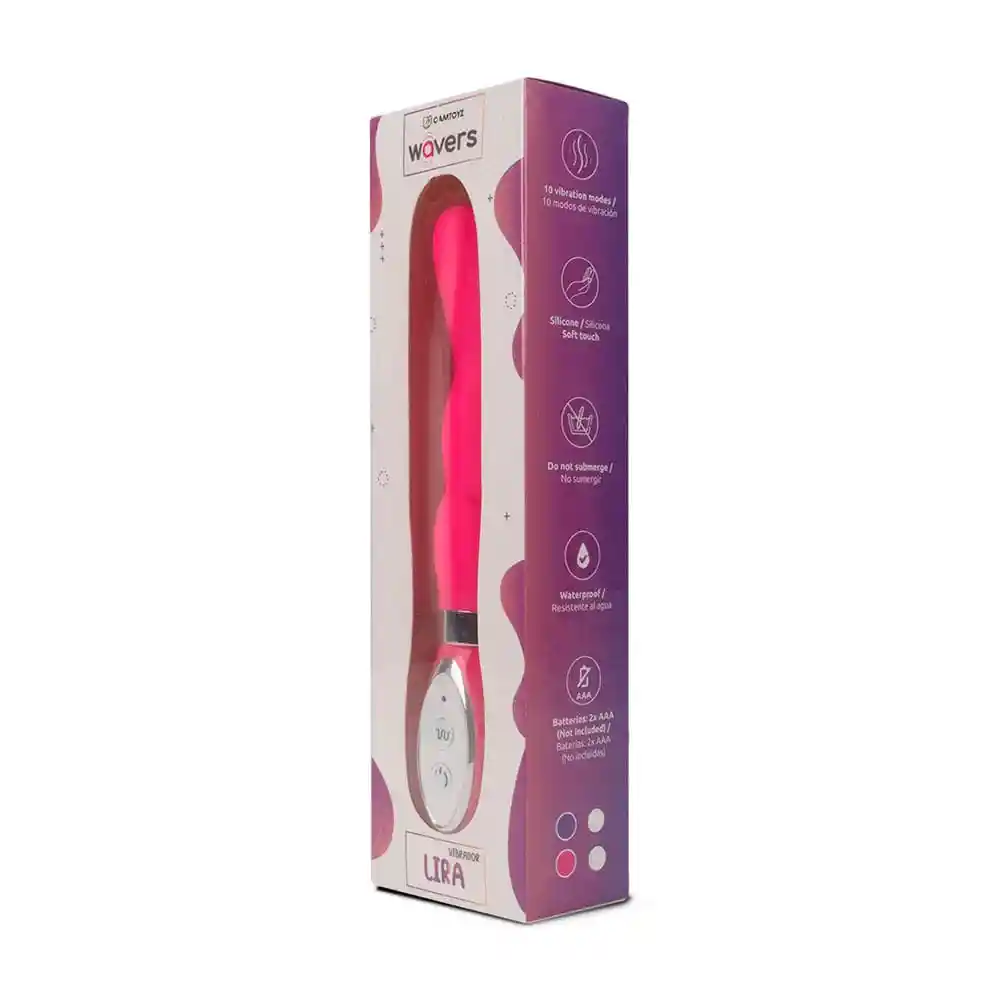 Vibrador Lira Rosado