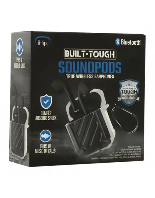 Soundpods Bluetooth® Resistentes Con Estuche De Carga