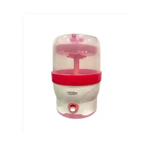 Esterilizador 6 Teteros Bebe Eléctrico Rojo