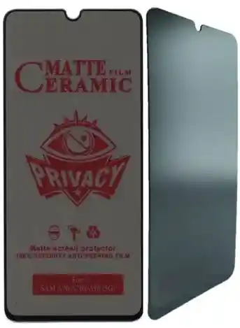 Vidrio Antiespia Anti Huella Mate Redmi Note 9