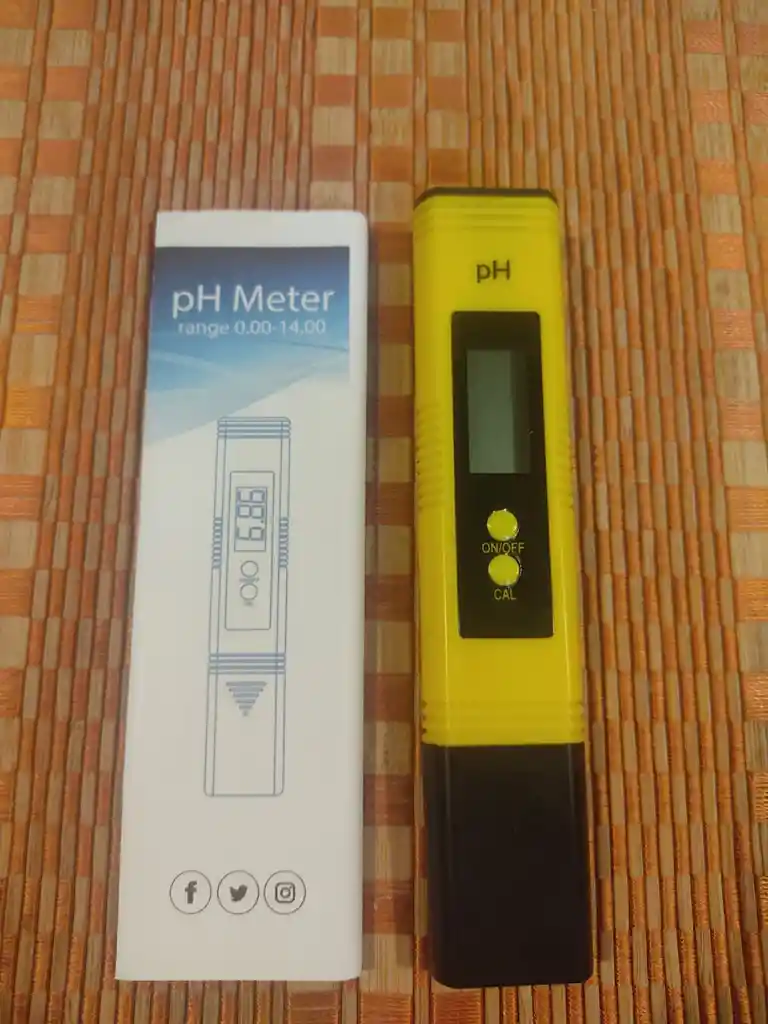 Medidor De Ph Con Buffer De Calibración Ph Meter