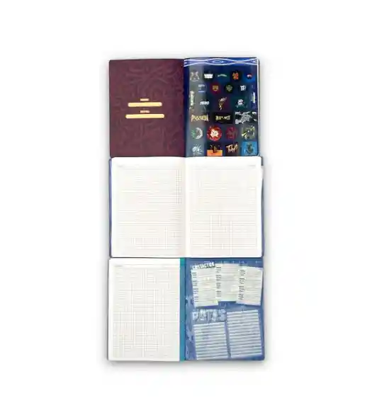 Cuaderno Cosido Cuadriculado O Rayado Scribe- 50 Hojas Hombre