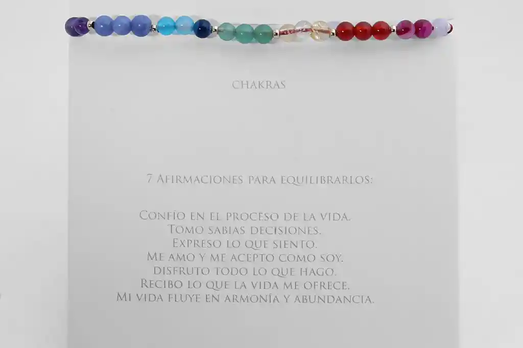 Pulsera Chakras Espifes