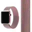 Correa Manilla Metalica Apple Watch 42mm - 44mm - 45mm - 49mm /smartwatch *rosa*
