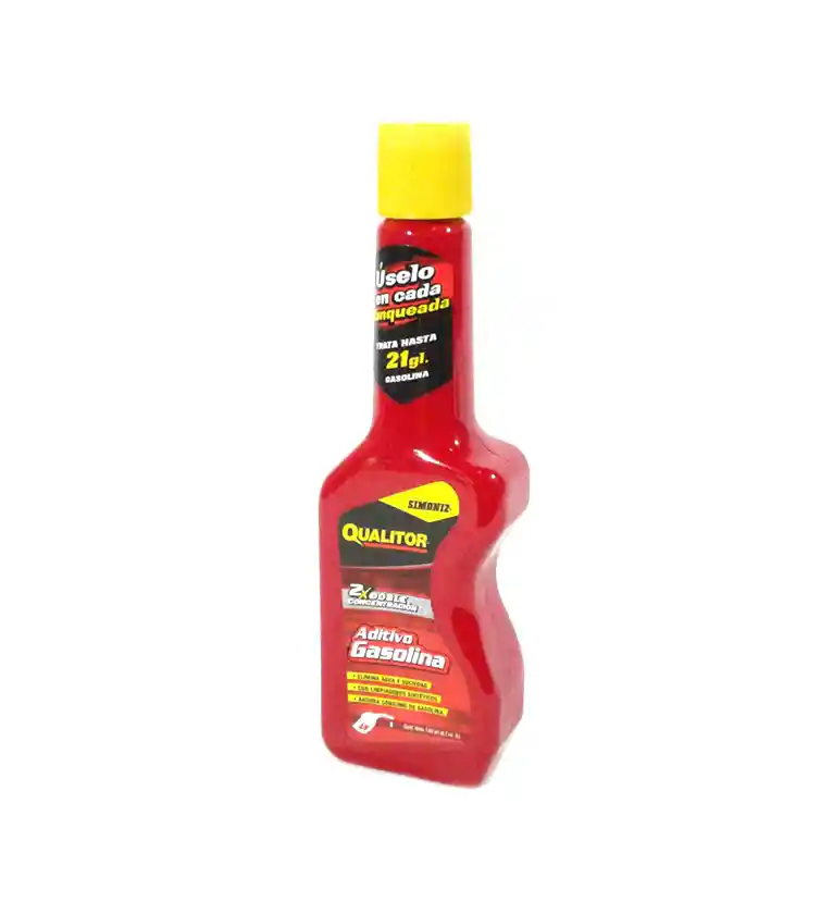 Aditivo Gasolina Doble Concentración Qualitor 140ml Simoniz