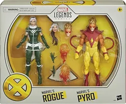 Figuras Marvel Legends Series X-men Marvel's Pyro And Rogue