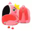 Maleta Morral Bolso Pequeño Infantil De Animales De Flamingo