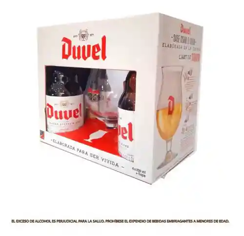 Pack Cerveza Belga Duvel - Ml A $69