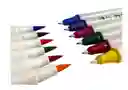 Marcadores Plumones Punta Pincel Doble Punta Offi-esco X24unds