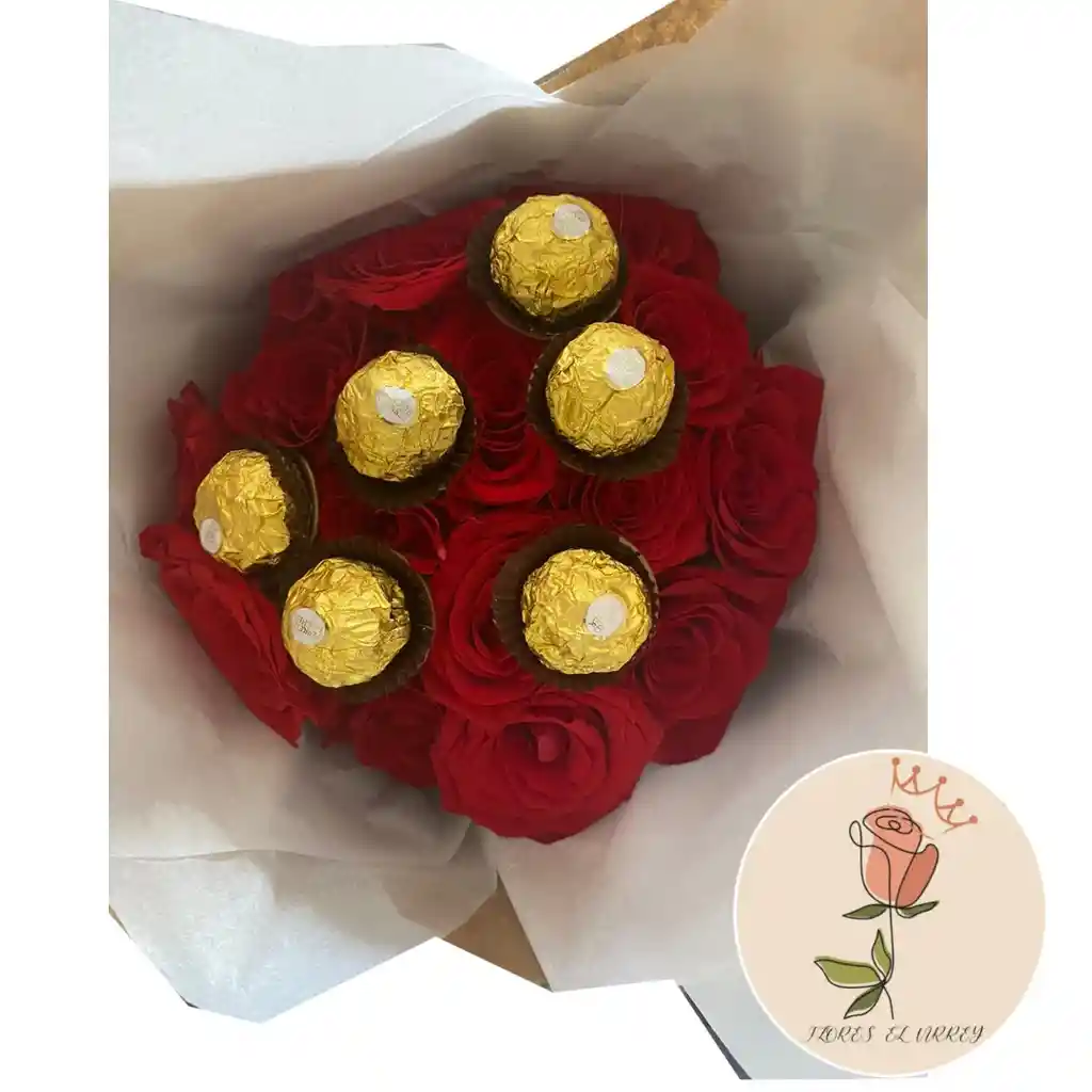 Rosas Con Chocolate