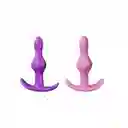 Plug Anal De Cuenca Iniciador Acostumbrador Sexual 100% Silicona