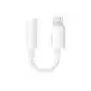 Adaptador Apple Lightning A Audio 3.5mm - Blanco