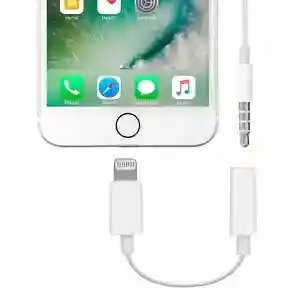 Adaptador Apple Lightning A Audio 3.5mm - Blanco