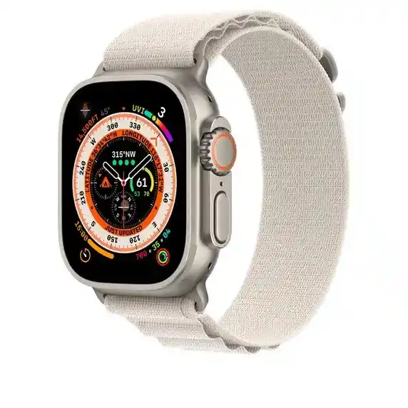 Correa Loop Alpine Apple Watch 42-44-45-49 Mm - Blanco